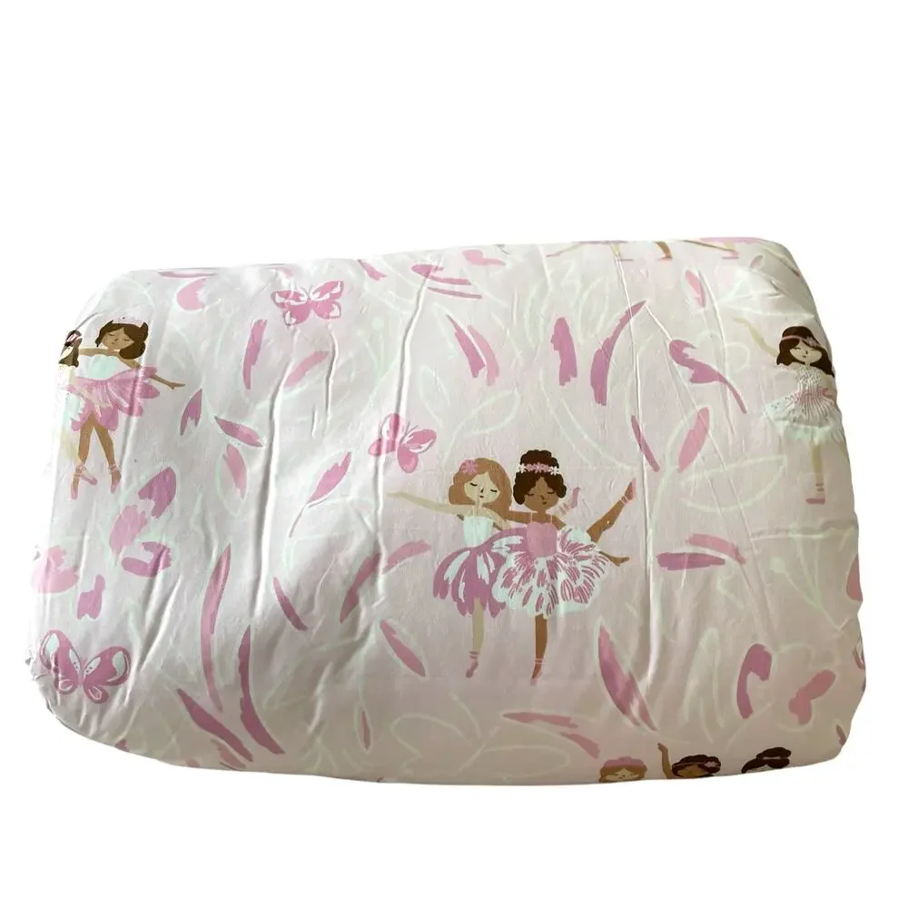 NEW Cupcakes & Cashmere Kids Pink Ballet 5 Piece Comforter Set Full/Queen